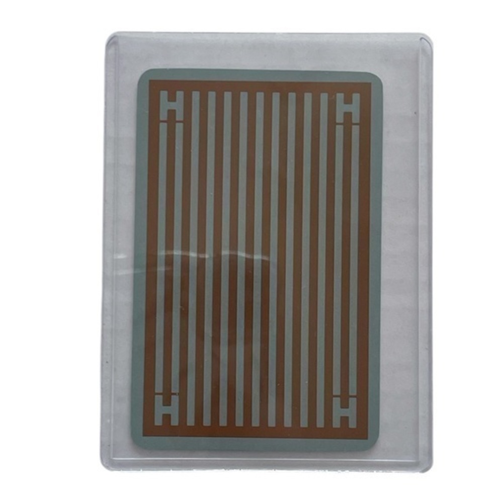 Authentic HERMES Rare Ace Of Diamond Playing Card Orange Stripe Logo Trump